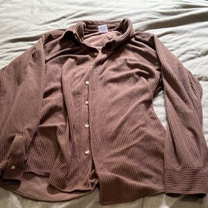 Corduroy button down